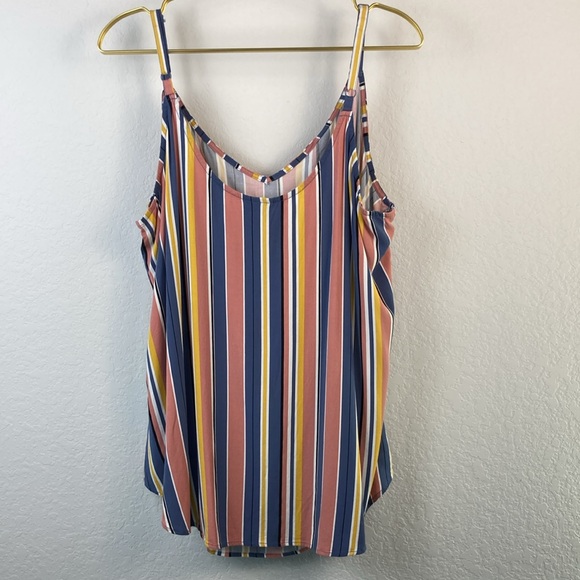 Torrid Multicolor Striped Camisole Size 2 - Picture 7 of 12